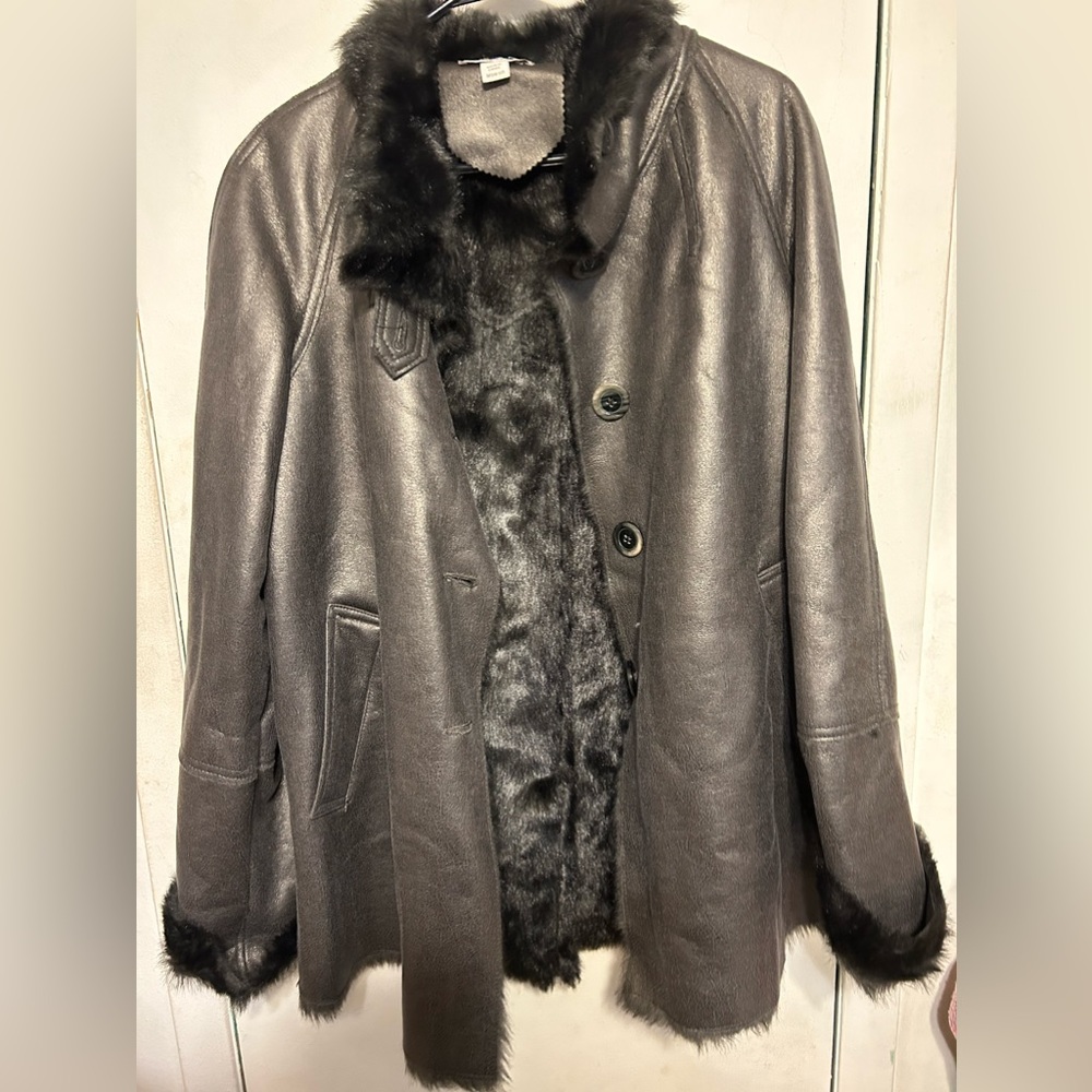 Leather Coldwater Creek Jacket